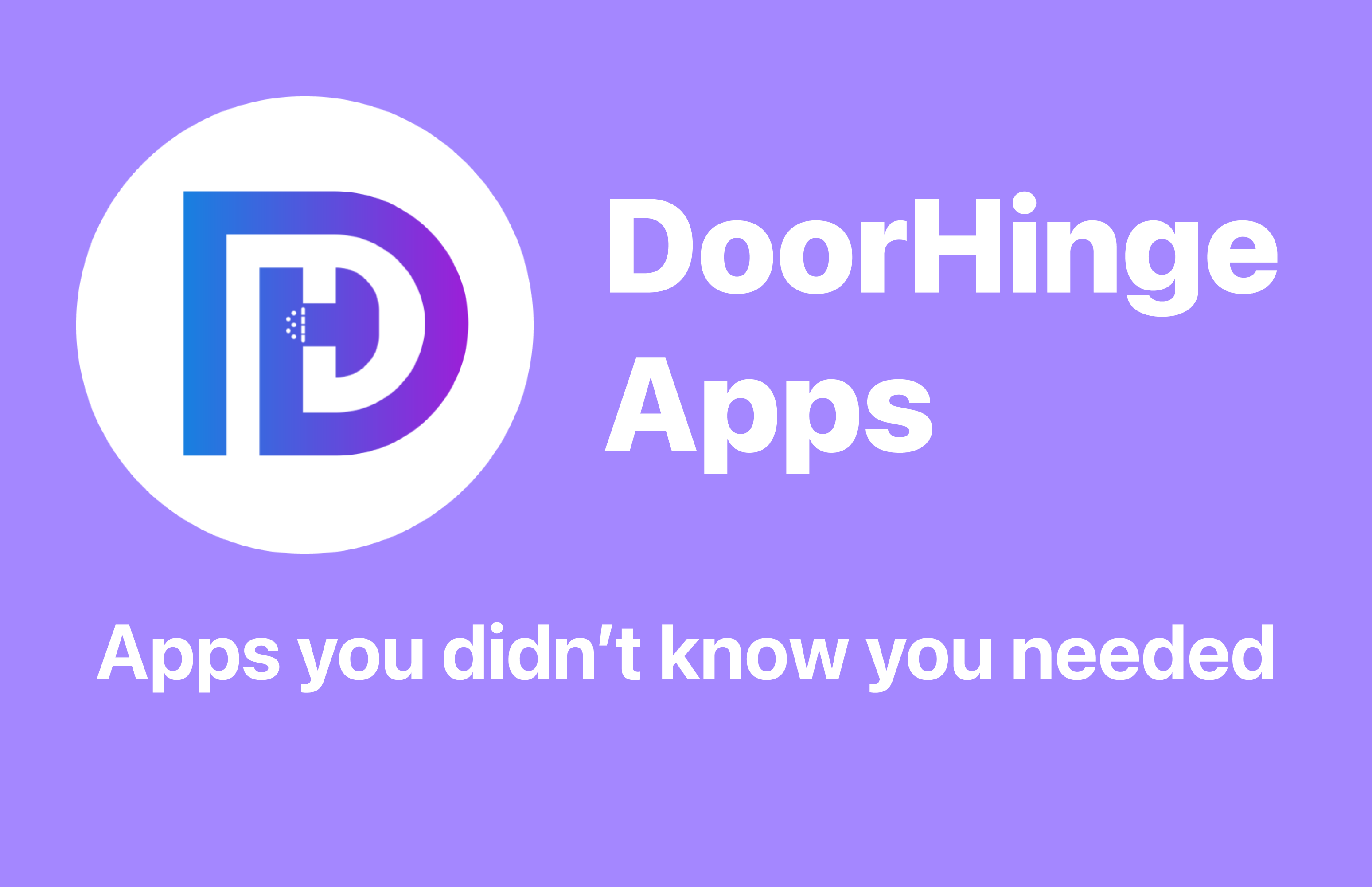 DoorHinge Apps